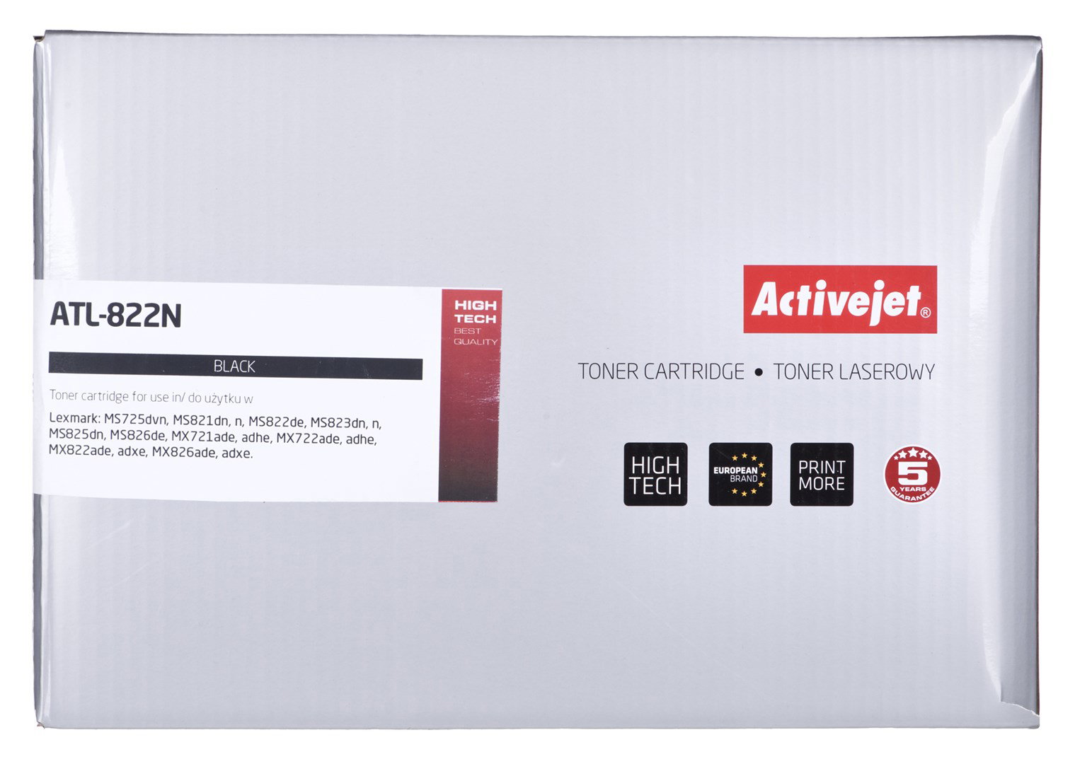 Activejet ATL-822N for Lexmark printers; Lexmark replacement 58D2H00; Supreme; 15000 pages; black)