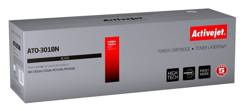 Activejet ATO-301BN toner (replacement for OKI 44973536; Supreme; 2200 pages; black)