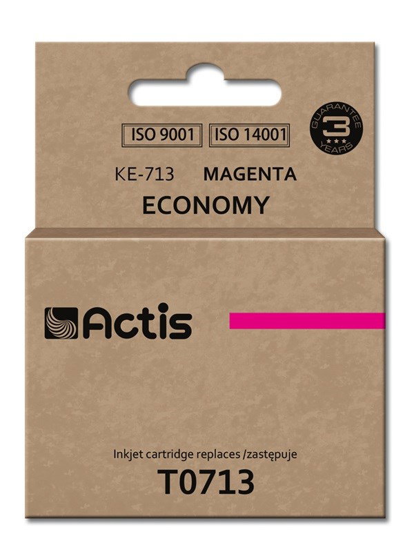 Actis KE-713 Ink (replacement for Epson T0713, T0893, T1003; Standard; 13,5 ml; magenta)