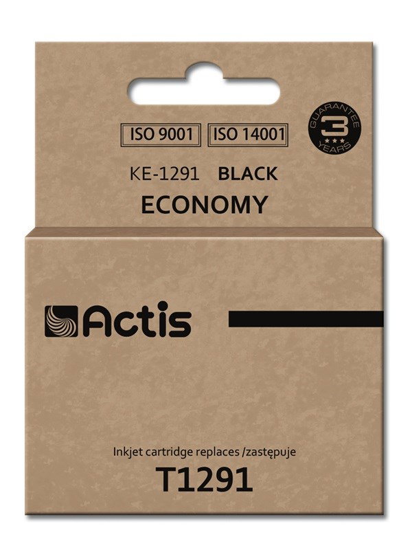 Actis KE-1291 Ink (replacement for Epson T1291; Standard; 18 ml; black)