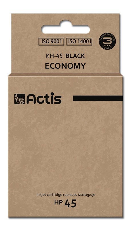 Actis KH-45 Ink (replacement HP 45 51645A; Standard; 44 ml; black)