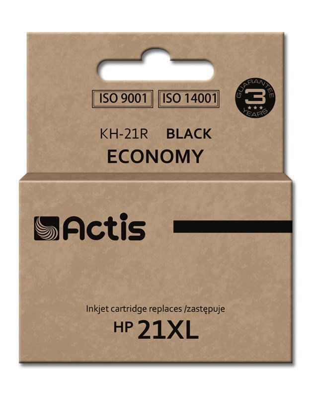 Actis KH-21R Ink (replacement for HP 21XL C9351A; Standard; 20 ml; black)