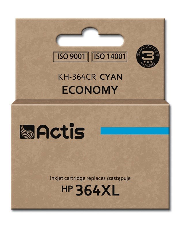 Actis KH-364CR Ink (replacement for HP 364XL CB323EE; Standard; 12 ml; cyan)