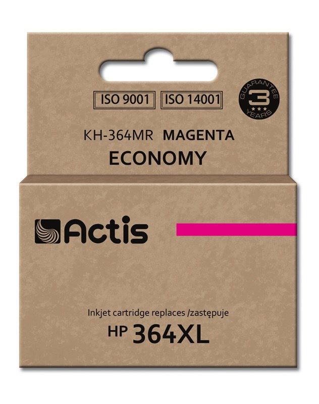 Actis KH-364MR Ink (replacement for HP 364XL CB324EE; Standard; 12 ml; magenta)