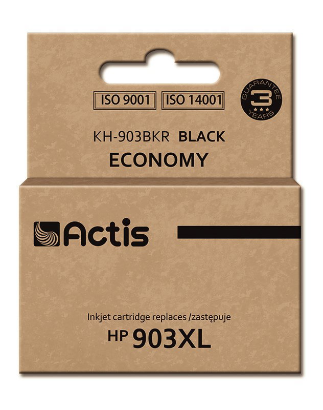 Actis KH-903BKR Ink (replacement for HP 903XL T6M15AE; Standard; 30 ml; black) - New Chip