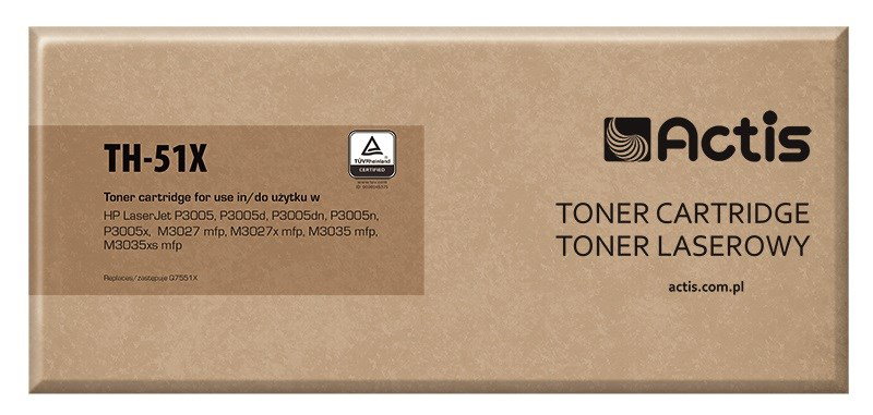 Actis TH-51X Toner (replacement for HP 51X Q7551X; Standard; 13.000 pages; black)