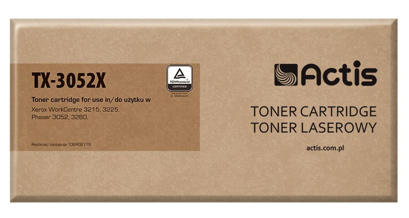 Actis TX-3052X toner (replacement for Xerox 106R02778; Standard; 3000 pages; black)