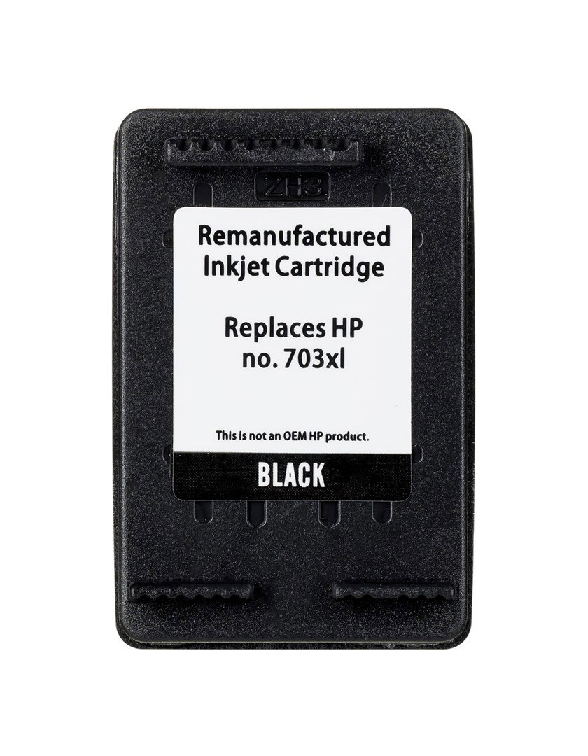 Superbulk printer ink HP B-H703BK (replacement HP 703 CD887) standard black