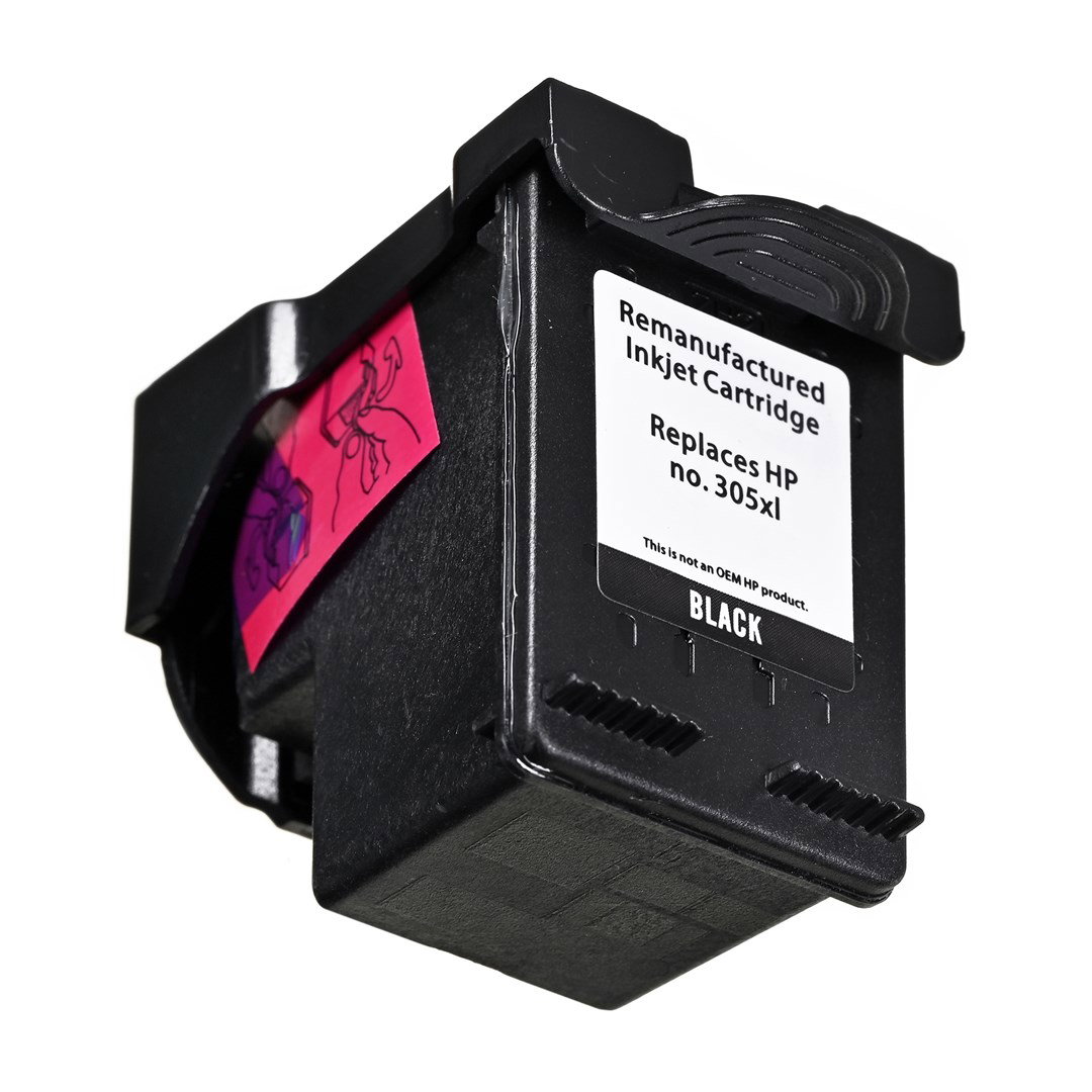 Superbulk ink for HP 305XL 3YM62AE reg SPB-305XLB, 18 ml, black