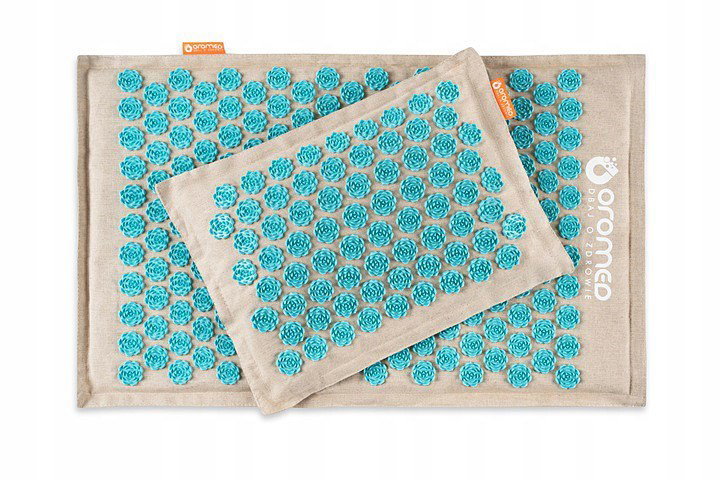 ORO-HEALTH acupressure mat, colour grey