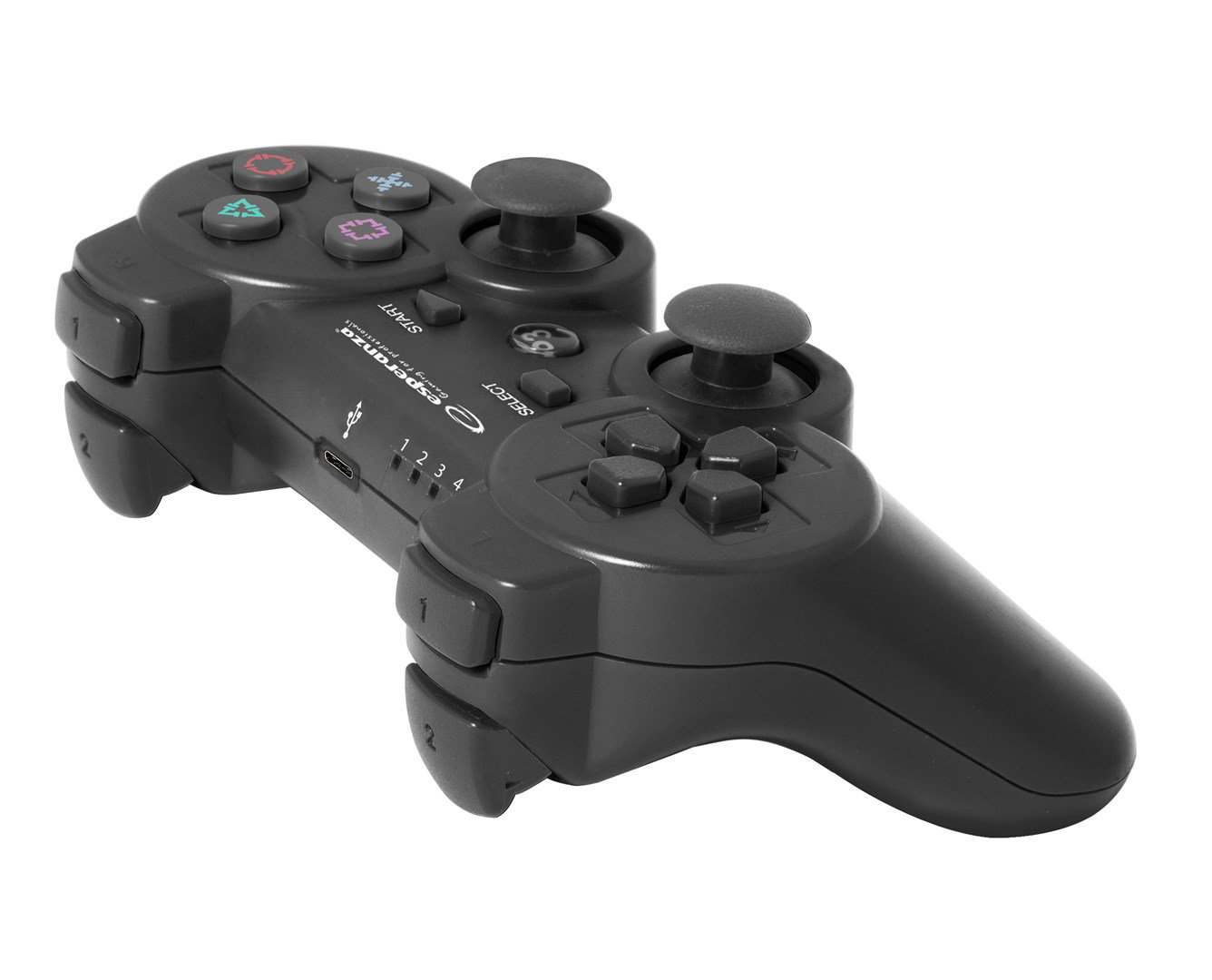 Esperanza EGG109K Gaming Controller Black Bluetooth Joystick Analogue Playstation 3