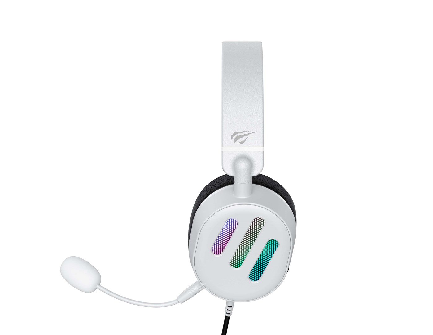 Havit H2038U - gaming headphones, black and white