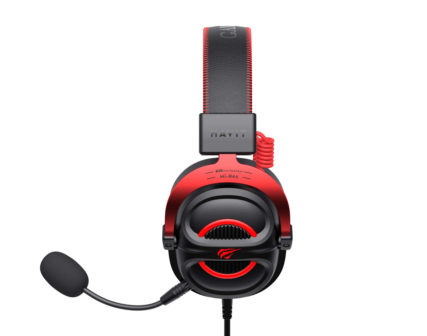 Havit H2002E Pro Headset Wired Head-band Gaming Black, Red