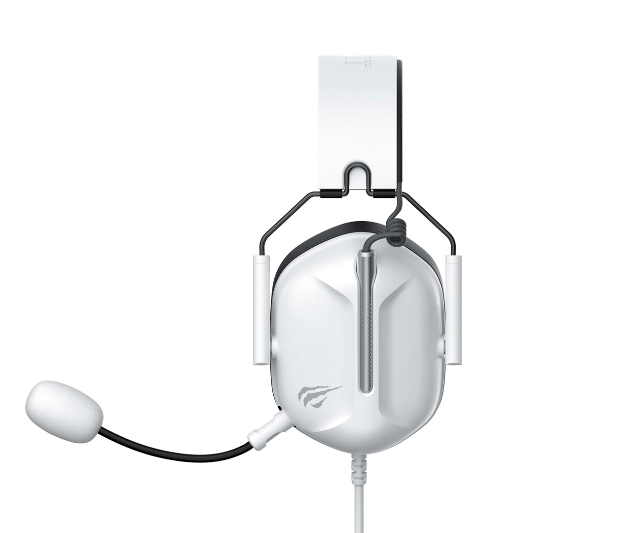 Havit H2033D - gaming headphones, white/black
