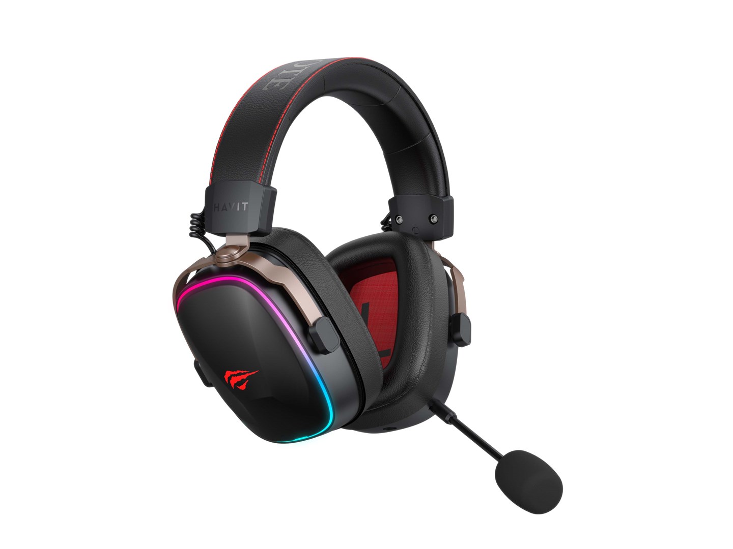 Havit H2039BG Gaming headphones Red