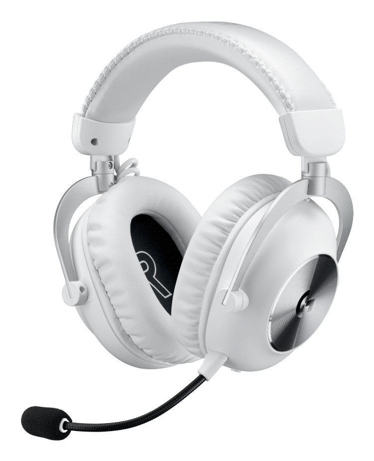 Logitech G 981-001269 headphones/headset Wireless Head-band Gaming Bluetooth White