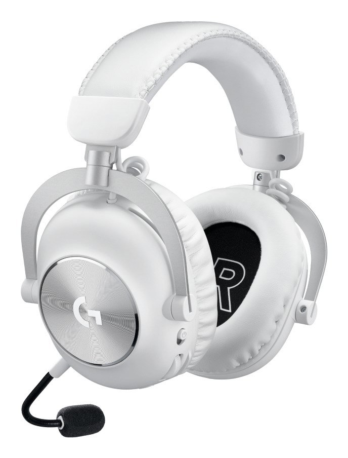 Logitech G 981-001269 headphones/headset Wireless Head-band Gaming Bluetooth White