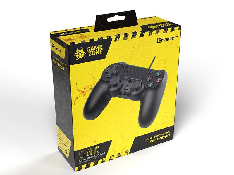 Tracer TRAJOY46852 Gaming Controller Gamepad Playstation 4 Playstation 3 PC Analogue Digital Black