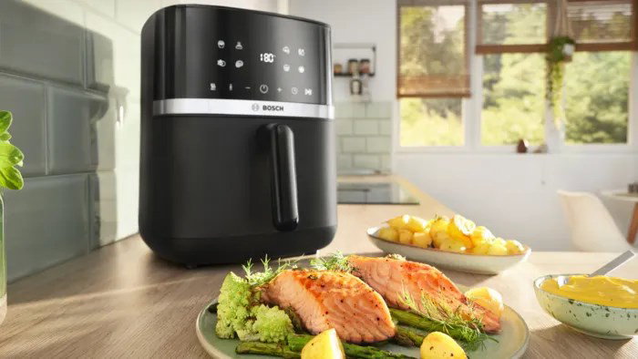 Bosch Serie 4 MAFS2462B fryer Single 6.1 L Stand-alone 2050 W Hot air fryer Black