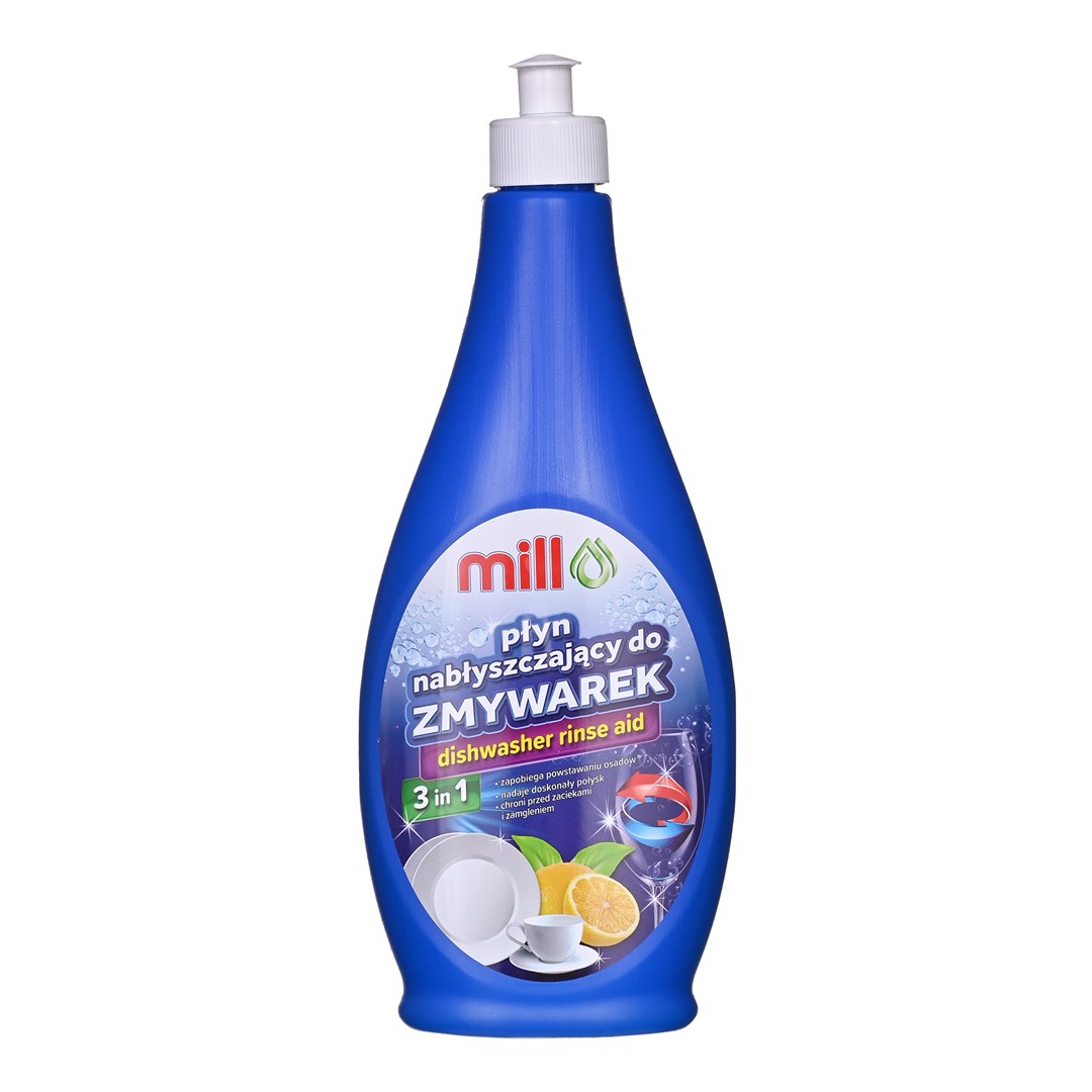 Mill dishwasher detergent set.