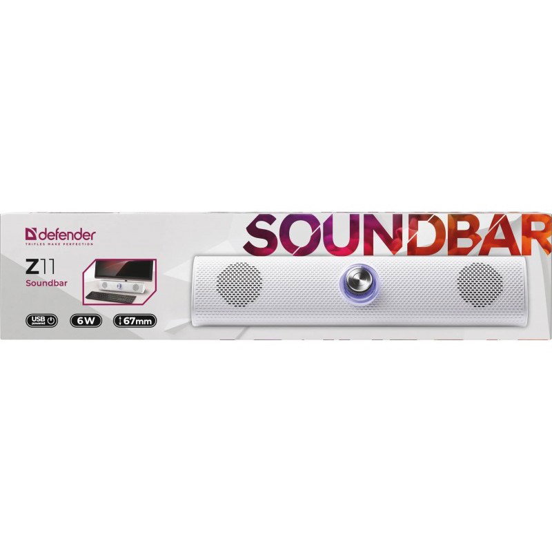 Defender Z11 soundbar 6W LED 65311 white