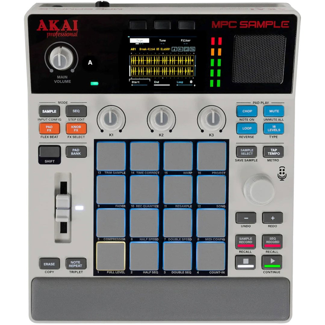 AKAI MPC Sample - portable sampler/groovebox