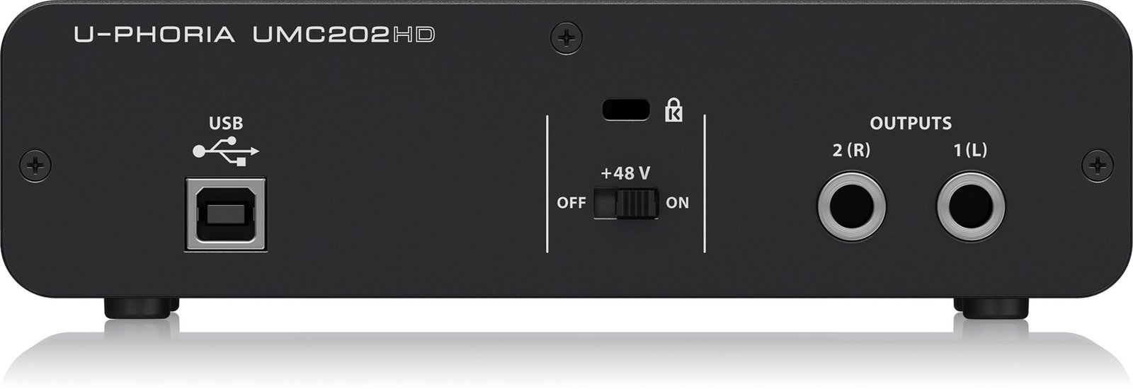 Behringer UMC202HD recording audio interface