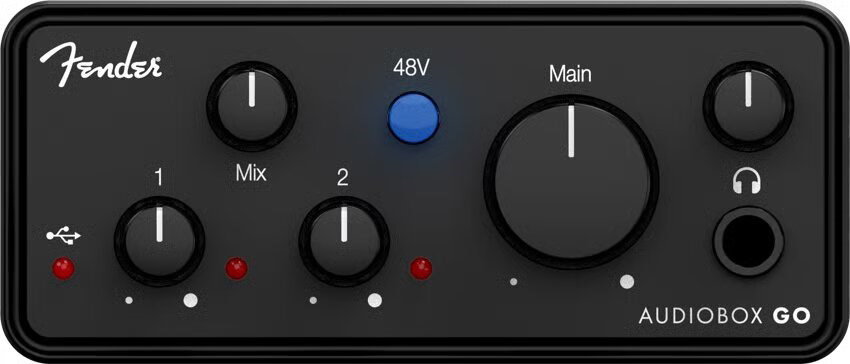 Fender Audiobox GO - USB-C Audio Interface