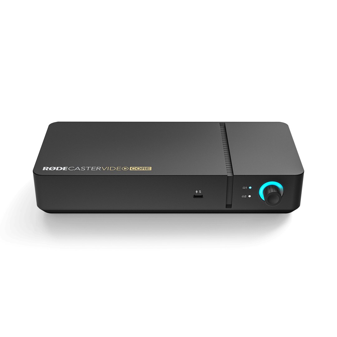 RDECaster Video Core - video and audio production console, black