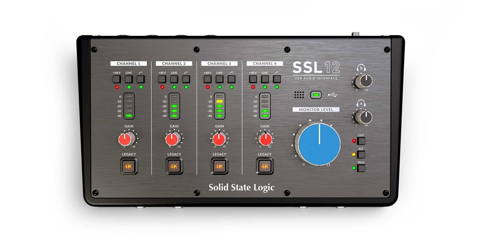 Solid State Logic SSL12 - Interfaz de audio USB-C 12/8