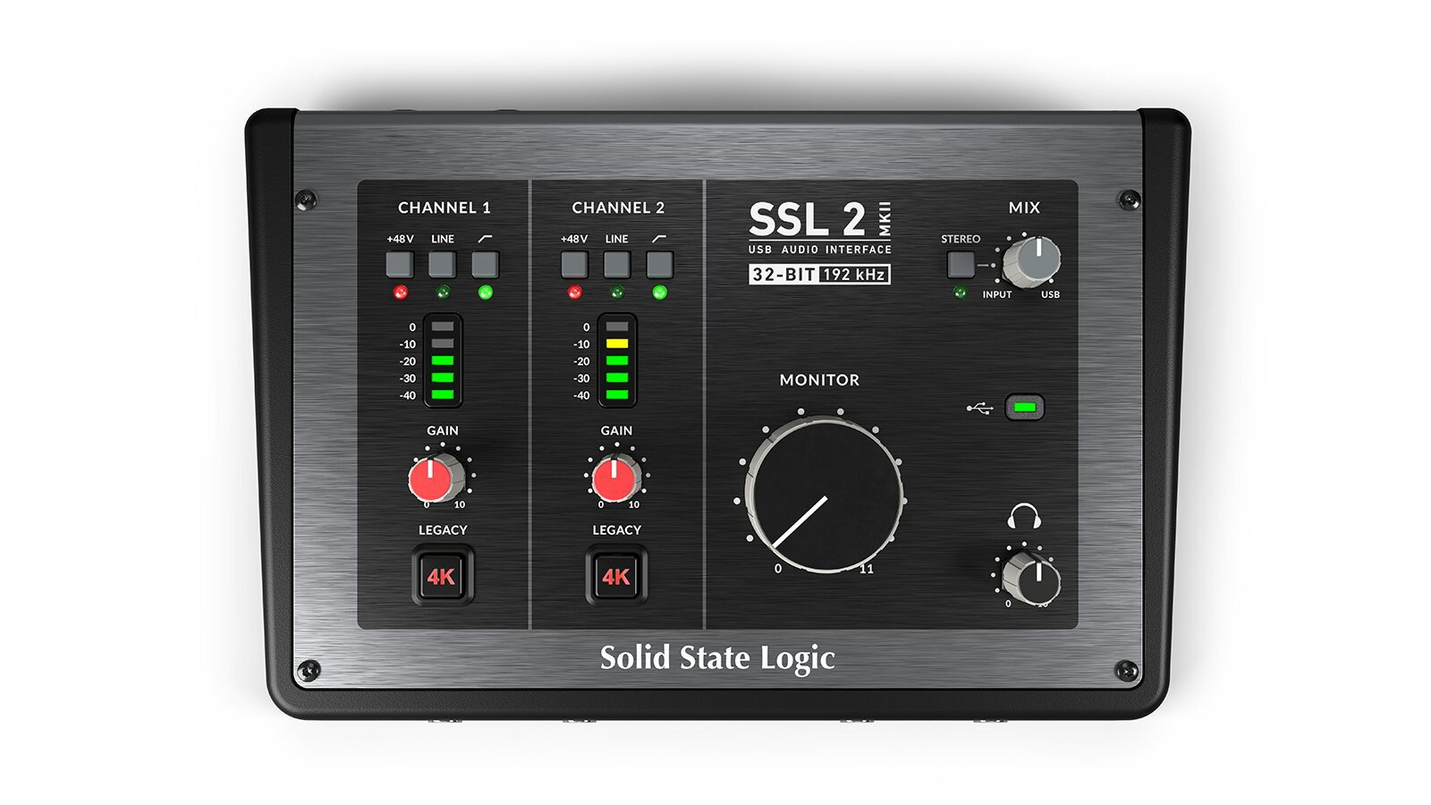 Solid State Logic SSL2 MKII - Interfaz de audio USB-C 2x2