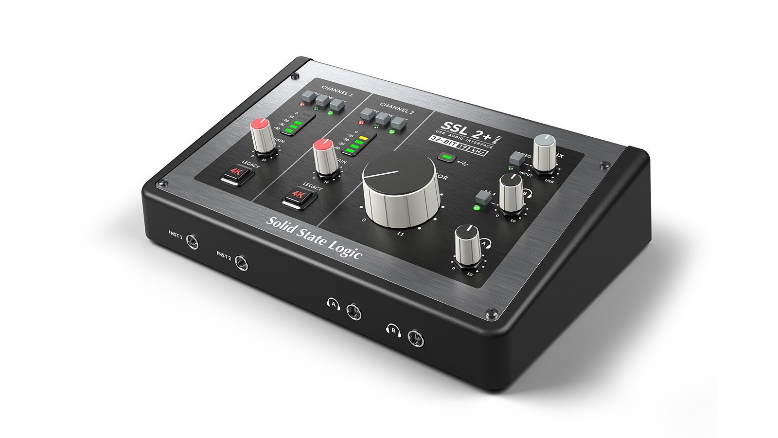 Solid State Logic SSL2+ MKII - Interfaz de audio USB-C 2x2