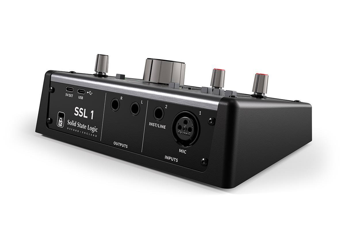 Solid State Logic SSL 1 - USB-C audio interface with 2 inputs and 2 outputs