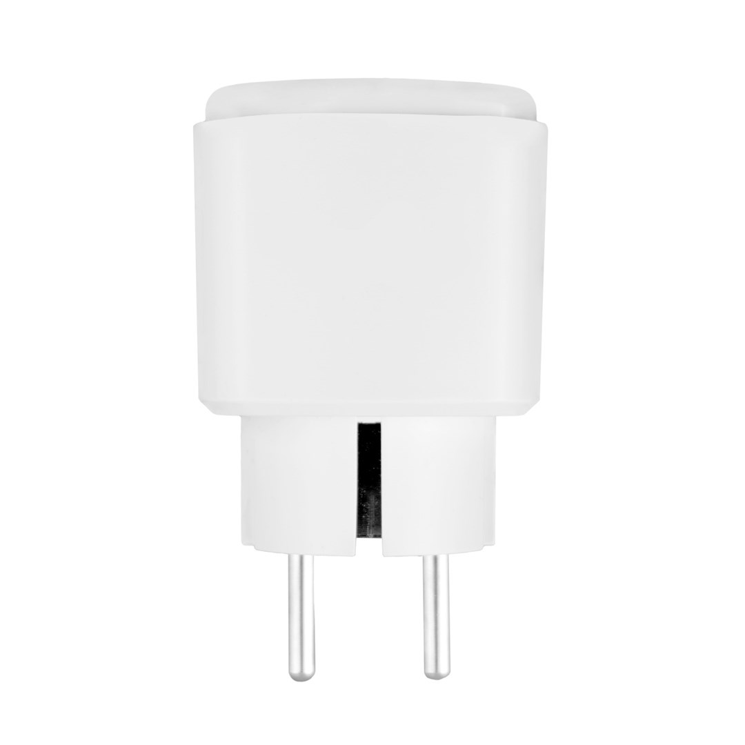 GreenBlue Remote-Controlled WiFi Outlet, Android/iOS/Alexa/Google Home, Timer, Wattmeter, Max 16A/3840W, GB735 W