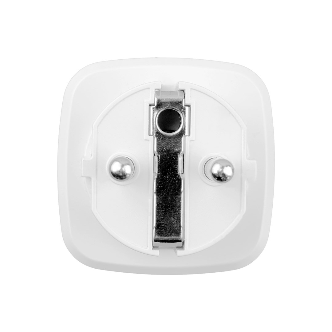 GreenBlue Remote-Controlled WiFi Outlet, Android/iOS/Alexa/Google Home, Timer, Wattmeter, Max 16A/3840W, GB735 W