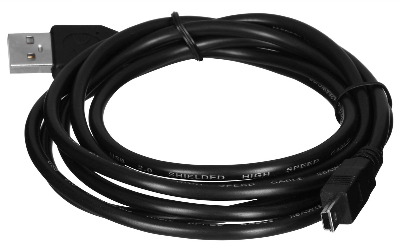 Gembird 1.8m USB 2.0 A/mini-USB M USB cable USB A Mini-USB B Black