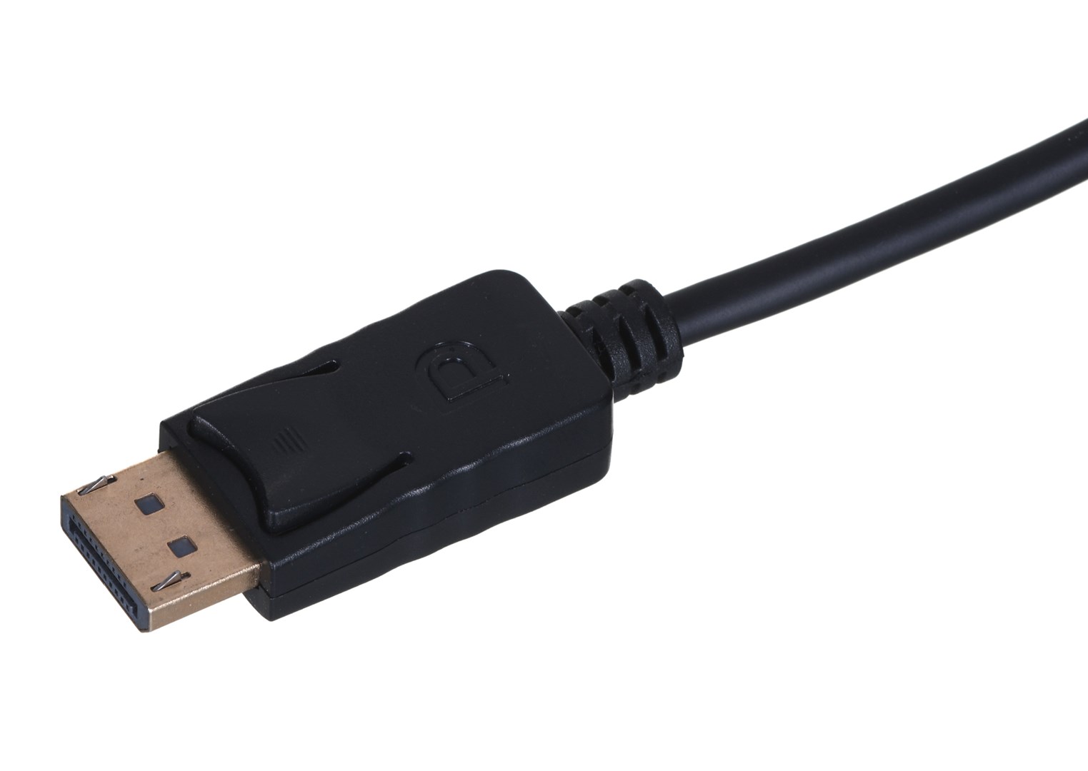 Savio CL-56 video cable adapter 1.5 m DisplayPort HDMI Type A (Standard) Black