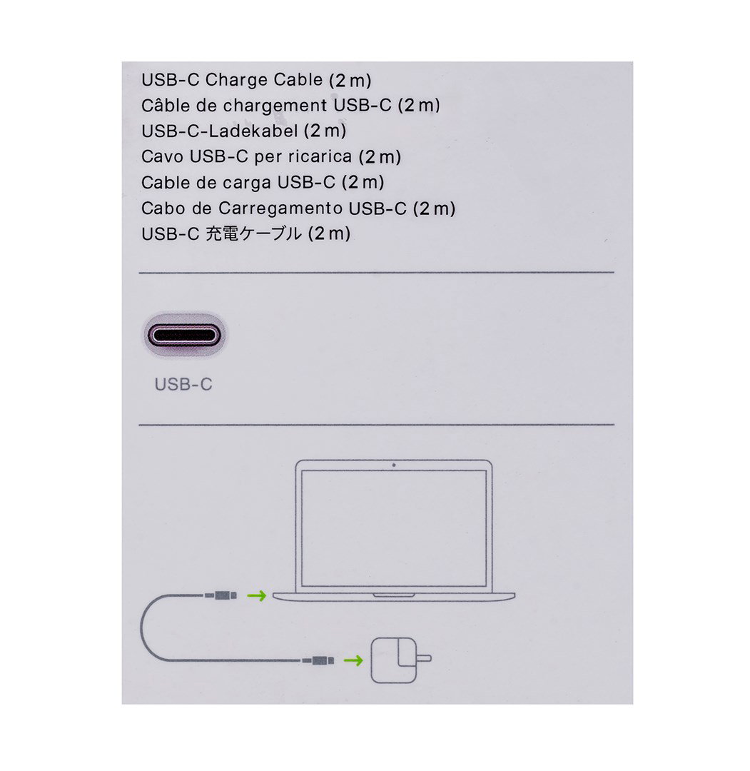 Apple USB-C Charge Cable (2m)