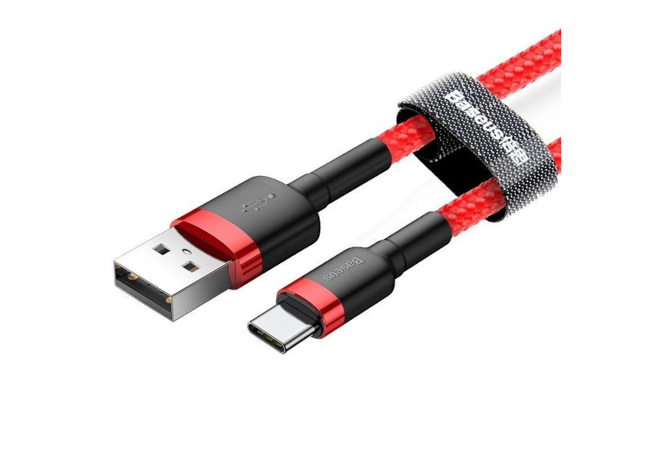 USB-C cable Baseus Cafule 2A 2m (red)