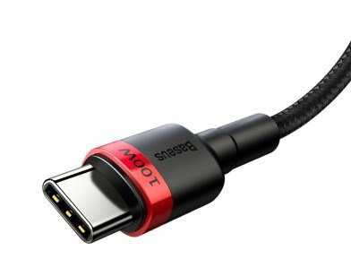 Baseus CATKLF-AL91 USB cable 2 m USB C Black