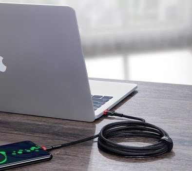 Baseus CATKLF-AL91 USB cable 2 m USB C Black
