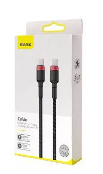 Baseus CATKLF-AL91 USB cable 2 m USB C Black