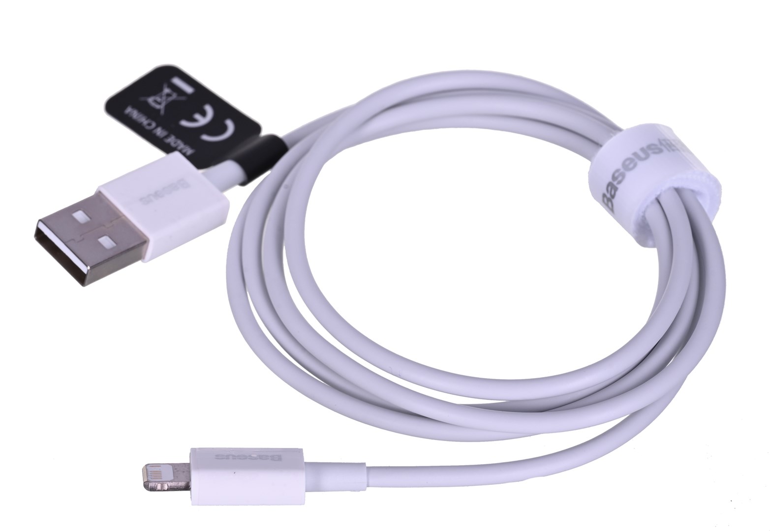 Baseus CALYS-A02 mobile phone cable White 1 m USB A Lightning