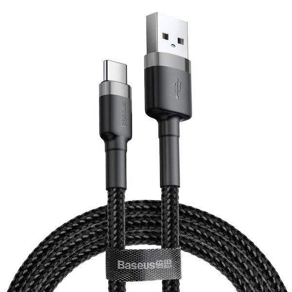 Baseus CATKLF-BG1 USB cable 1 m USB A USB C Black