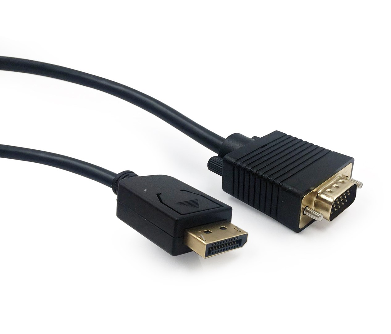 Gembird CCP-DPM-VGAM-6 video cable adapter 1.8 m VGA (D-Sub) DisplayPort Black