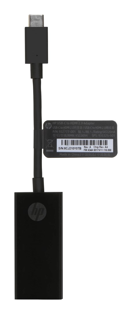 HP 2PC54AA interface cards/adapter HDMI