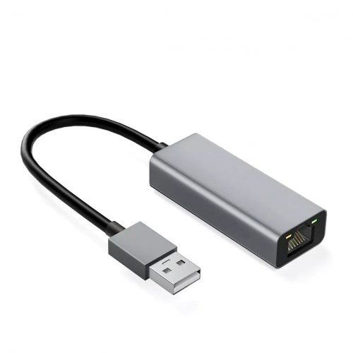 IBox IAARJ Aluminum RJ45 to USB Type-A adapter 10/100/1000 Mb/s
