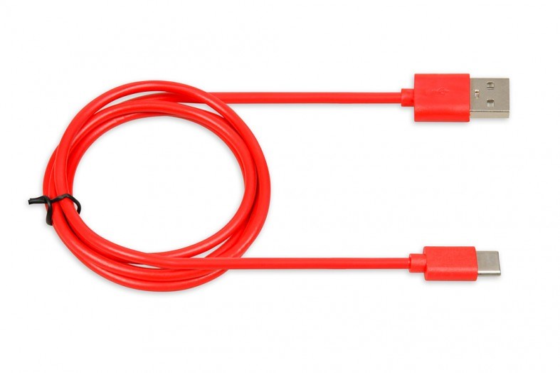 CABLE I-BOX USB 2.0 TYPE C, 2A 1M RED