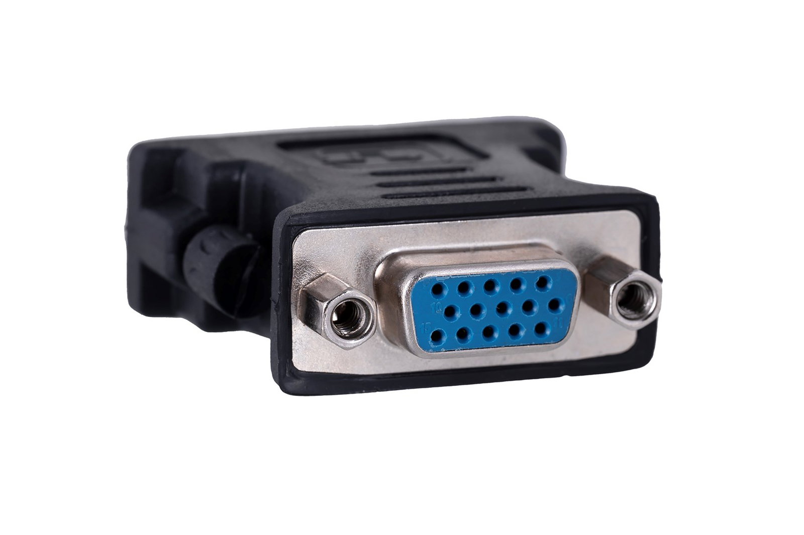 Lanberg AD-0012-BK cable gender changer DVI-I VGA (D-Sub) Black