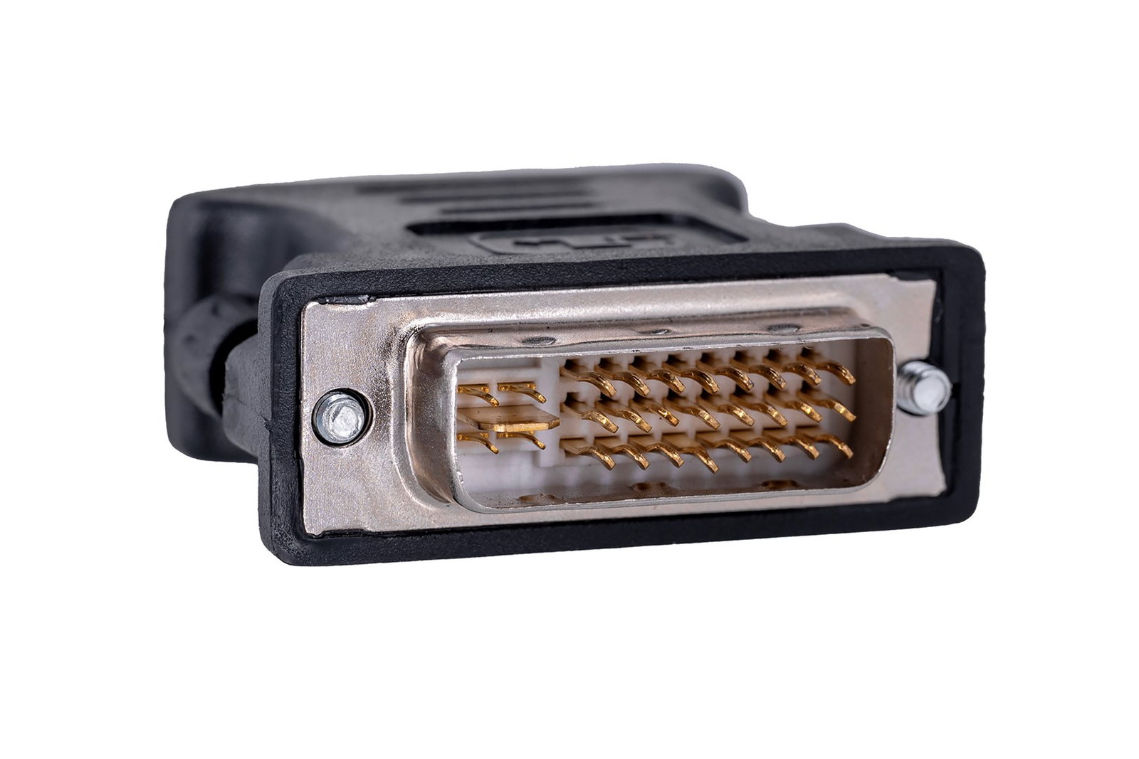 Lanberg AD-0012-BK cable gender changer DVI-I VGA (D-Sub) Black